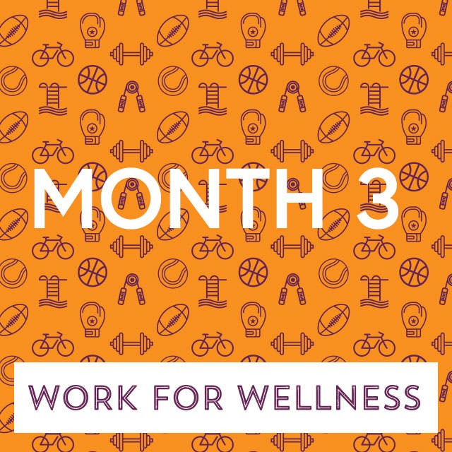 Work for Wellness icon Month 3