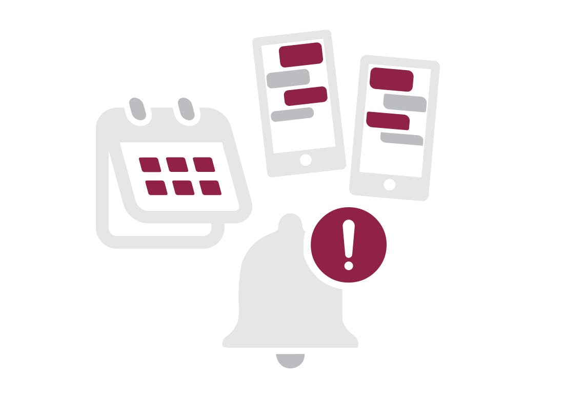 Social media calendar icon